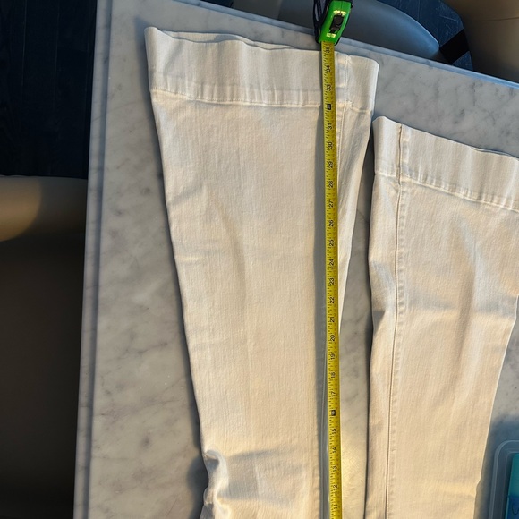 NWT Veronica Beard Sheridan Jeans, ecru, 31 - Picture 4 of 4